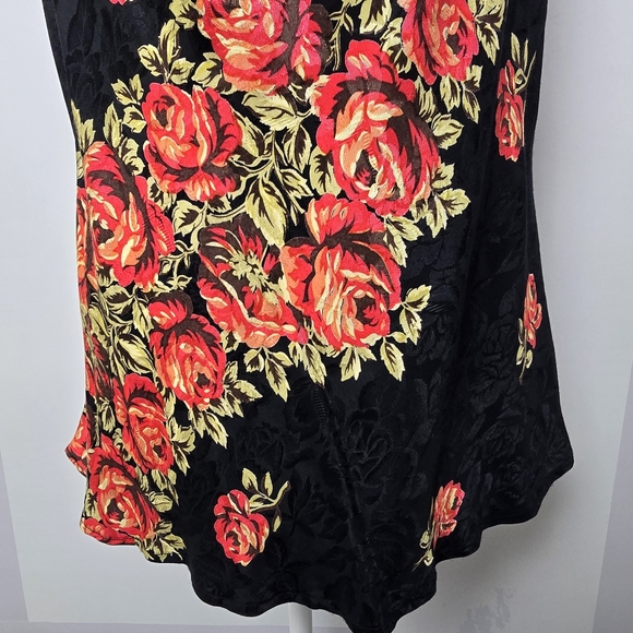 April Cornell Sleeveless Floral Blouse, Size L (Ptp 20") - Picture 6 of 6